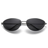 Frameless polarized sunglasses Male cross -border hacker polarized sunglasses driver driving sunglasses trendy sun lens