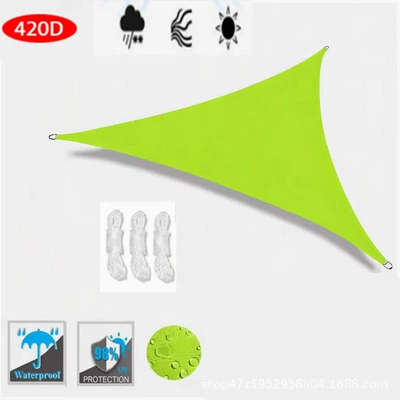 Avtomobil yan çətirləri, and sun-proof, providing shade and - green-2x2x2m