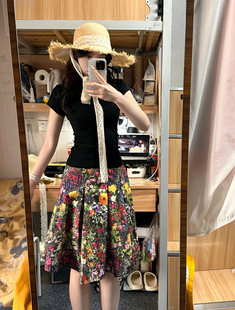 �r�����b��ɫ��������T��Ů2025�ļ��¿��黨����ȹ����ȹ�ɼ���