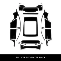 Car paint protective film Invisible Car Cover Tpu - glossy-black-tpu-24-26-models-byd-han
