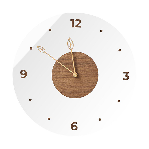 Modern Japanese wall acrylic quartz watch