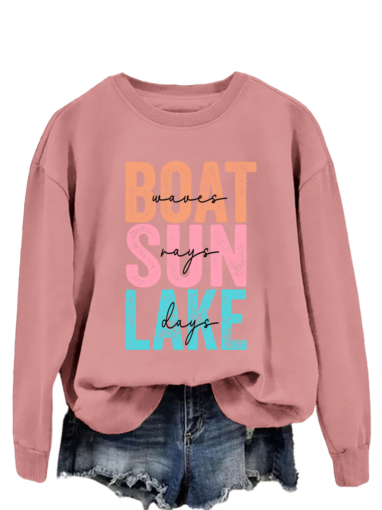 Rose gold sweater (black color picture)