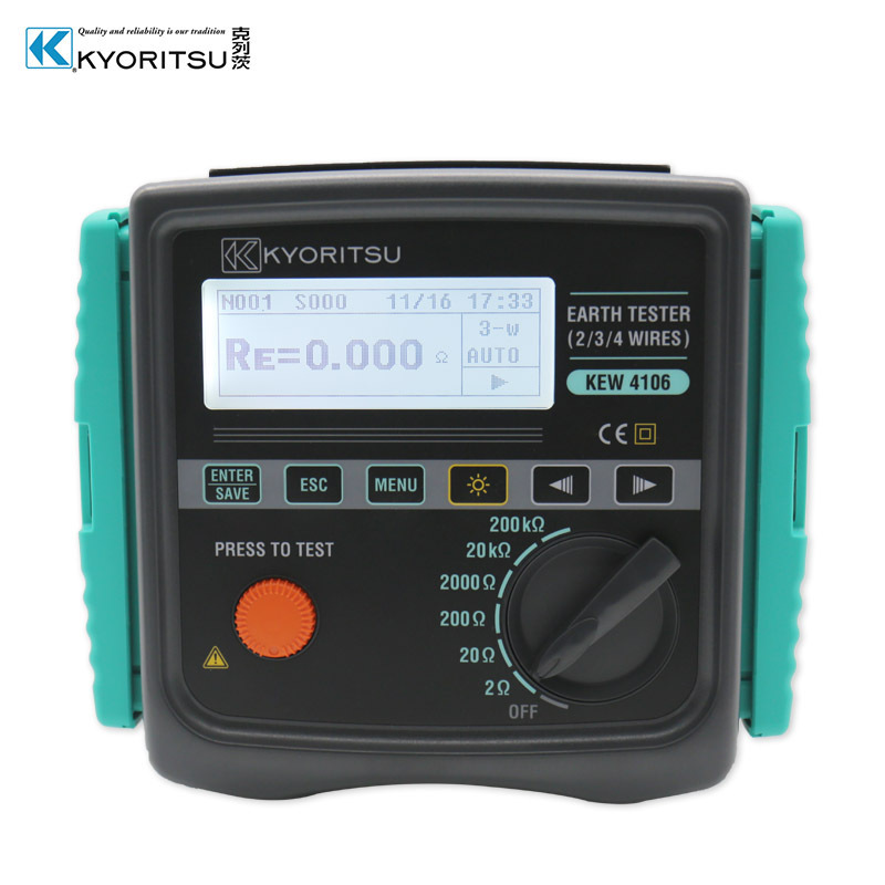 日本共立/克列茨（KYORITSU）KEW4106接地电阻仪
