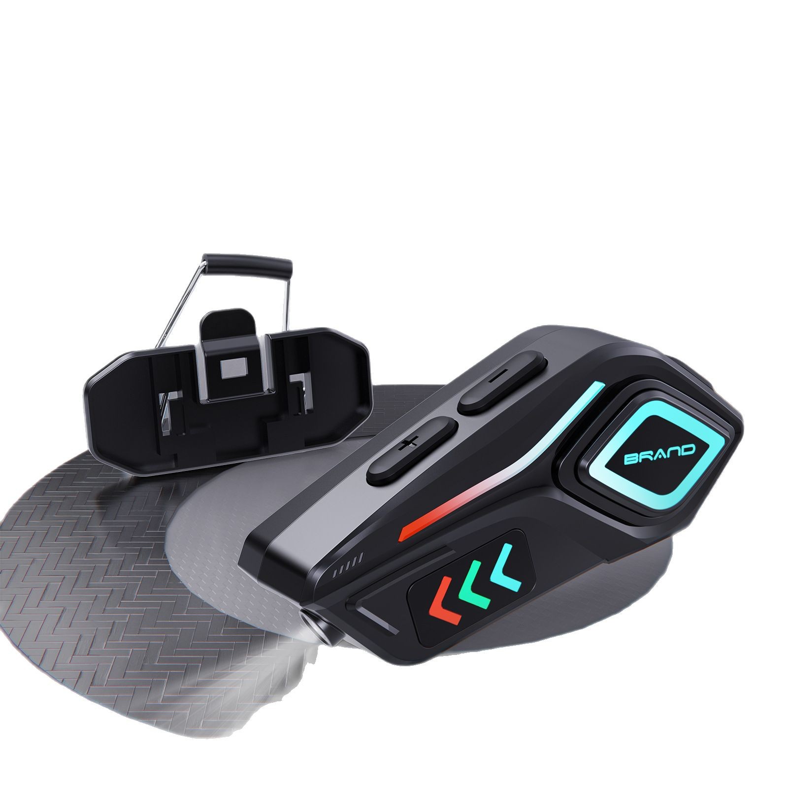 k07 motorcycle helmet bluetooth intercom headset riding listening music waterproof long endurance hd sound quality wireless headset