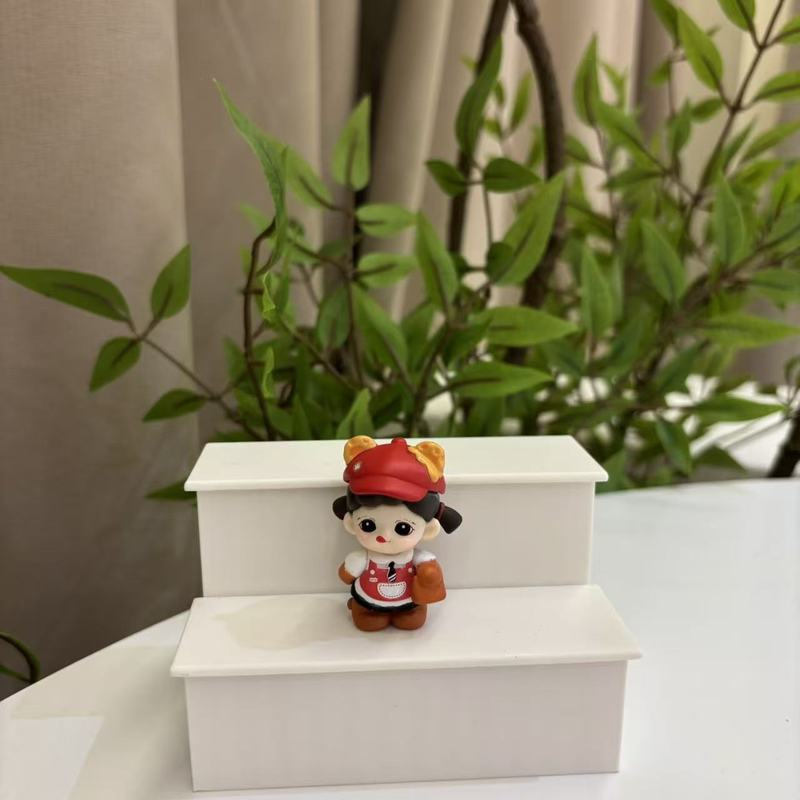 妹妹系列萌粒二创改娃手办摆件公仔潮玩diy盲盒小挂件挂饰手机链|undefined