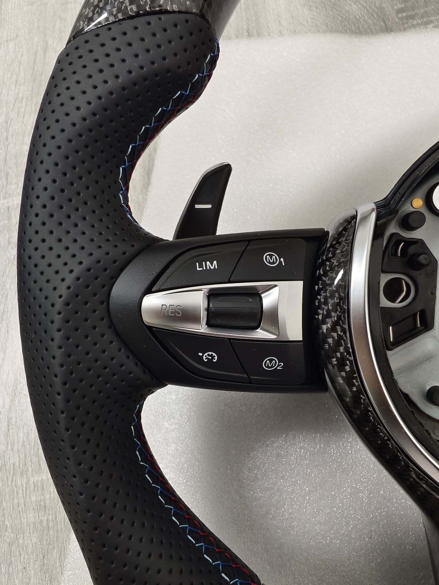 Suitable for Bmw 1234567 Series X1X2X3X4X5X6F02F10F30F15F20 Sports Flats Bottom Carbon Fiber