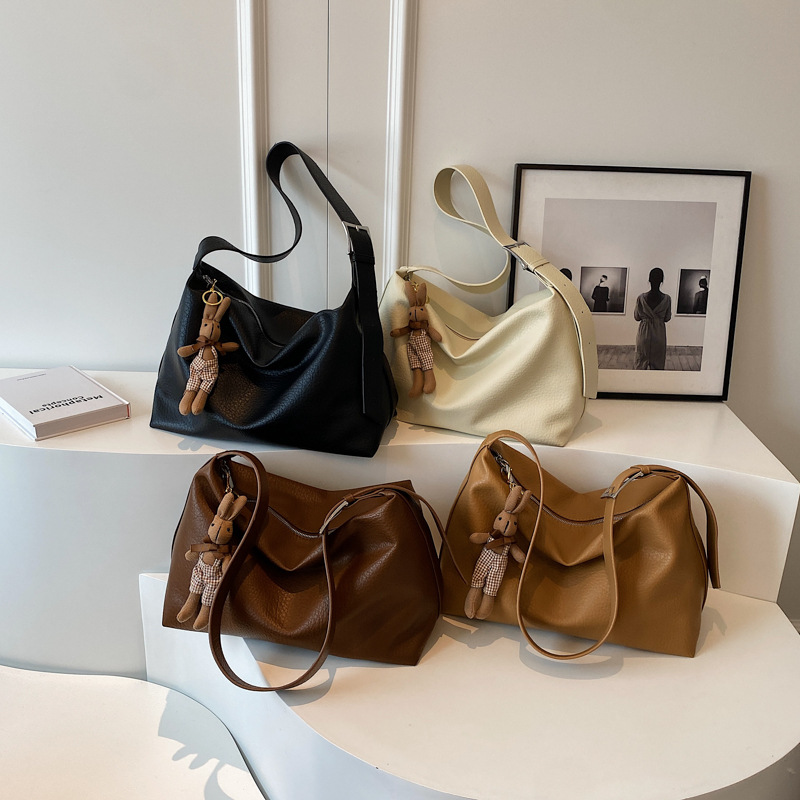 Borsa da donna nuova popolare borsa a secchiello a tracolla versatile_voghion.com