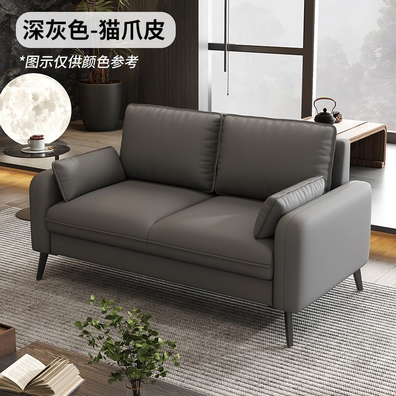 モダンでシンプルな猫スクラッチレザーオフィスソファコンビネーションリセプション賃貸住宅アパートレセプションビジネス小規模アパート|undefined