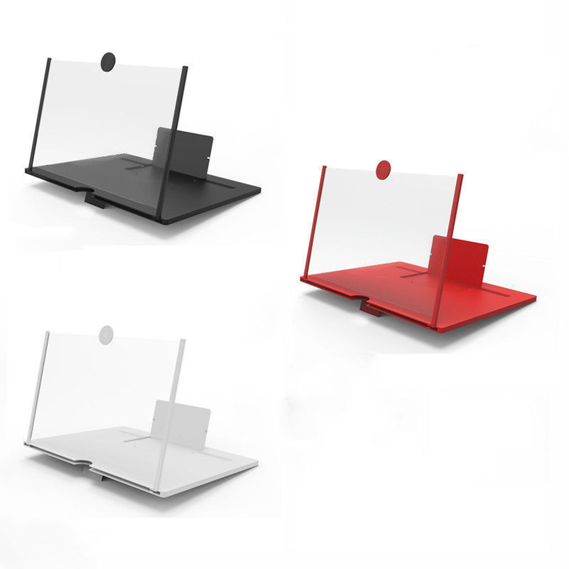 F3 携帯電話スクリーンアンプ引き出し式高精細ビデオ携帯電話 10inch 12inch デスクトップ 3D 拡大鏡ホルダー|undefined