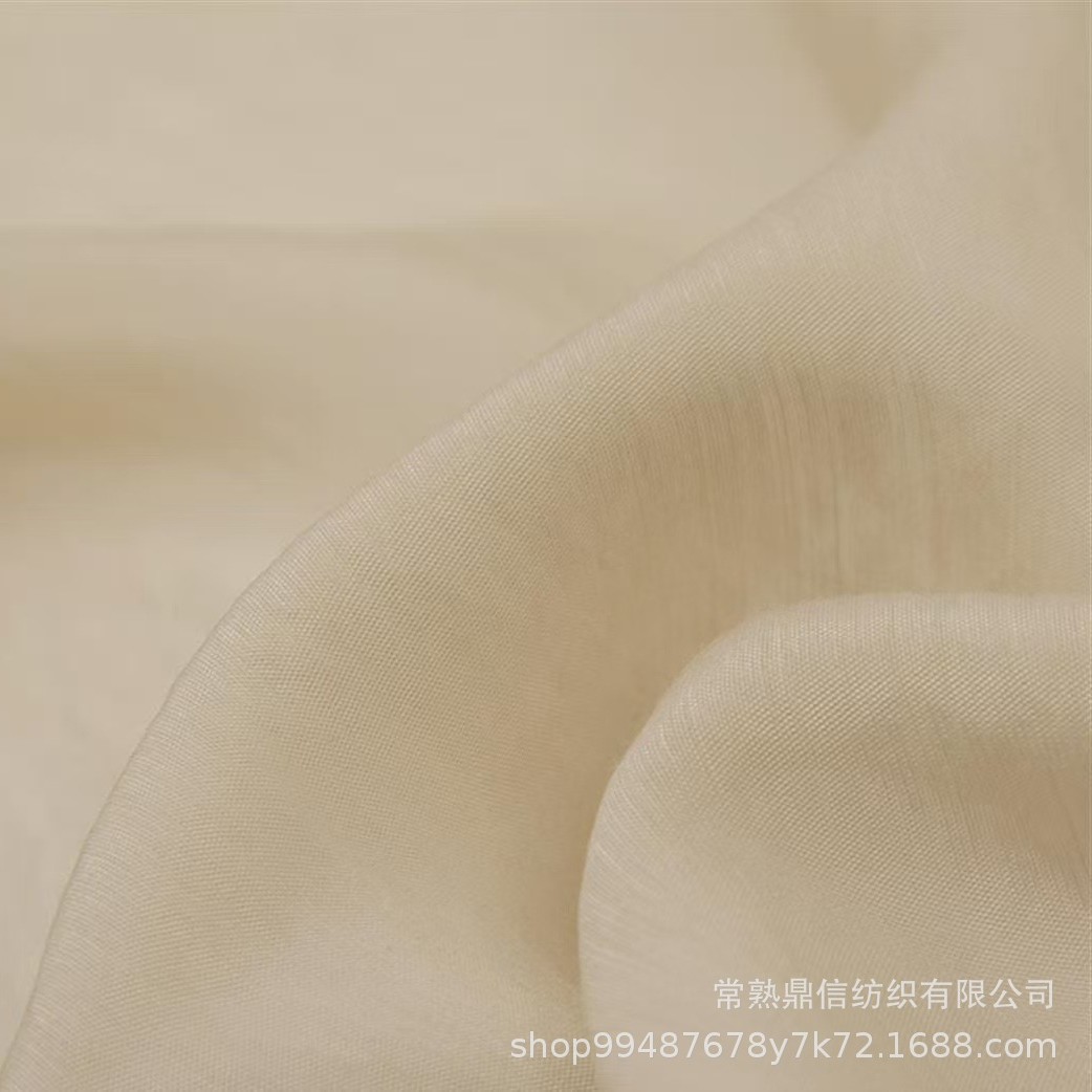 厂家直供优质丝棉轻薄透气天丝柔软垂顺内衬汉服旗袍打底裙子面料