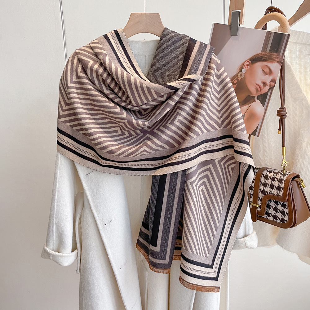 Bufanda mujer imitación cachemira elegante fular invierno_voghion.com