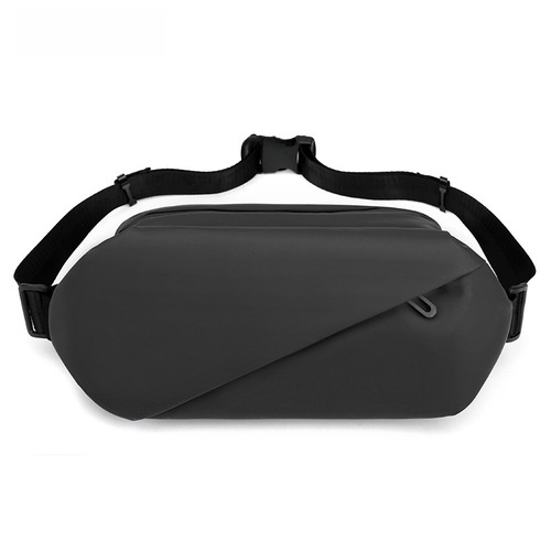 New Large Waterproof Multi-layer Men's Waist Bag Outdoor Leisure Trend Chest Bag Trendy Men Sports Waist Bag