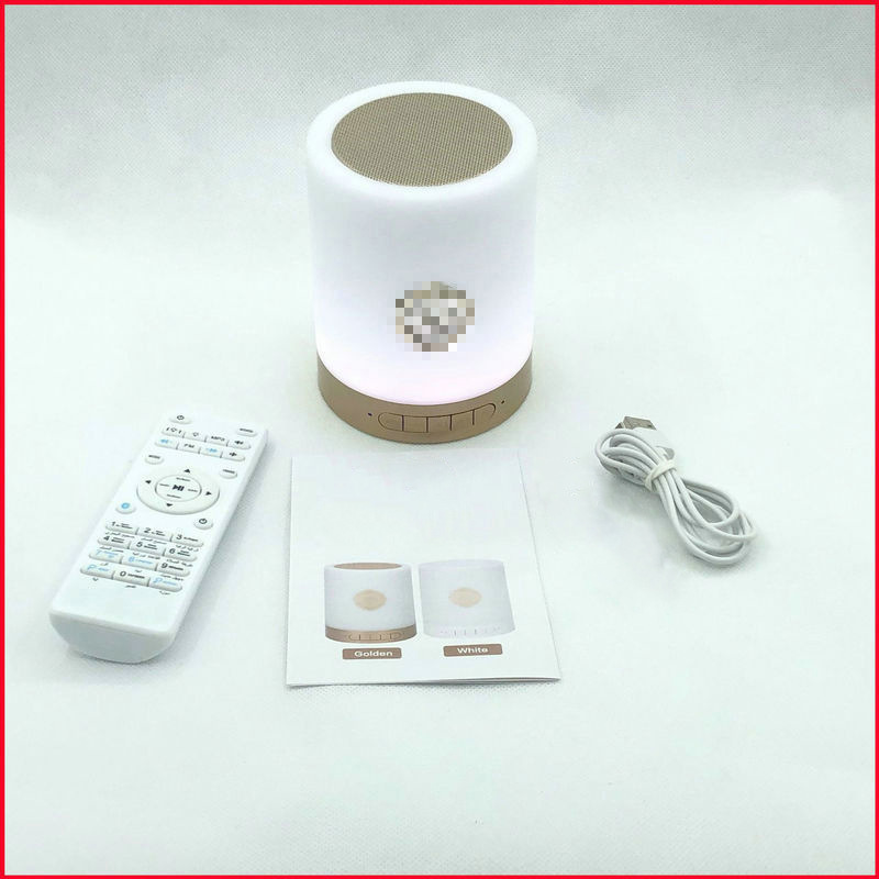 国境を越えた七彩雰囲気小夜灯デスクトップ無線bluetooth電気スタンドSQ122Aアラブapp制御音響|undefined