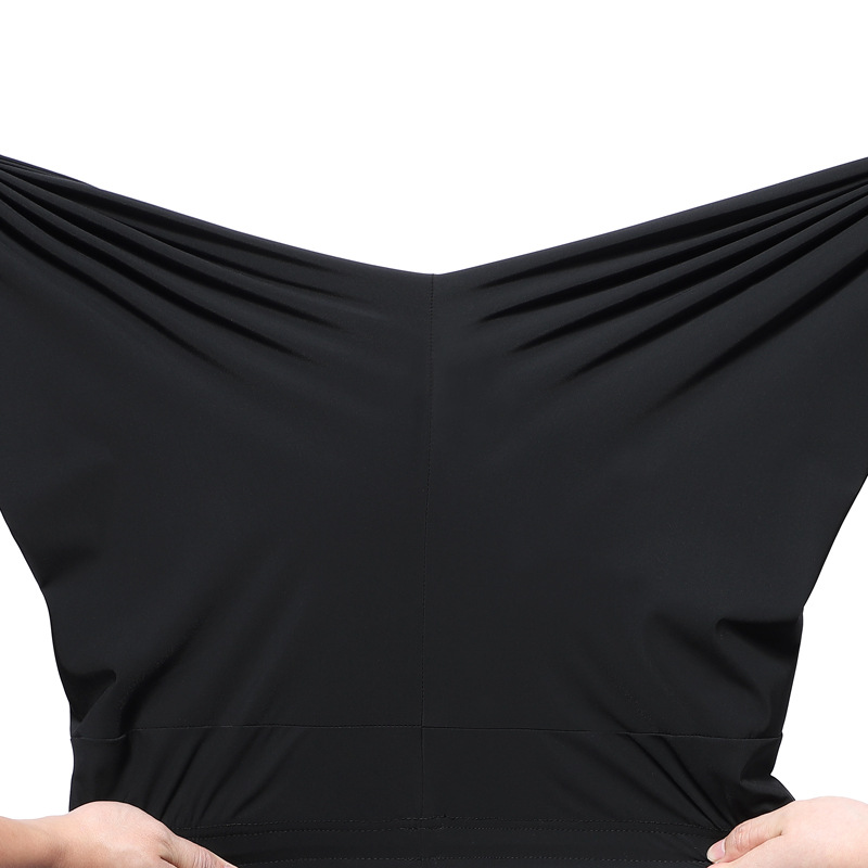 Pantalones de verano de hielo de tamaño grande para hombres pantalones deportivos de barril recto, piernas de ángulo plano sin quemar, secado rápido pantalones casuales al por mayor