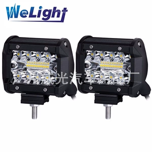 Avtomobil üçün 4 gözlü 20LED köməkçi işıq, yolsuzluq avtomobili üçün modifikasiya
