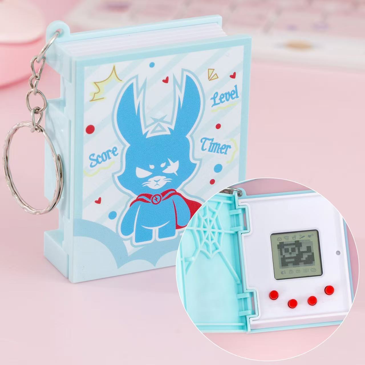 Consola de Mascota Electrónica Portátil de ABS con Alimentación Virtual para Llavero image 99