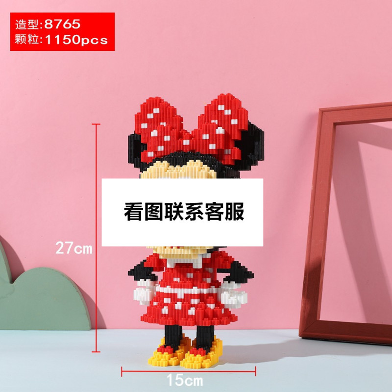 财神爷立体拼图品牌IP积木玩具益智儿童玩具拼装积木财神模型摆件|undefined