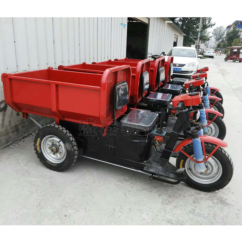 散料短途用电三轮 电动工程车 电梯进出小三轮车 农用电动三蹦子