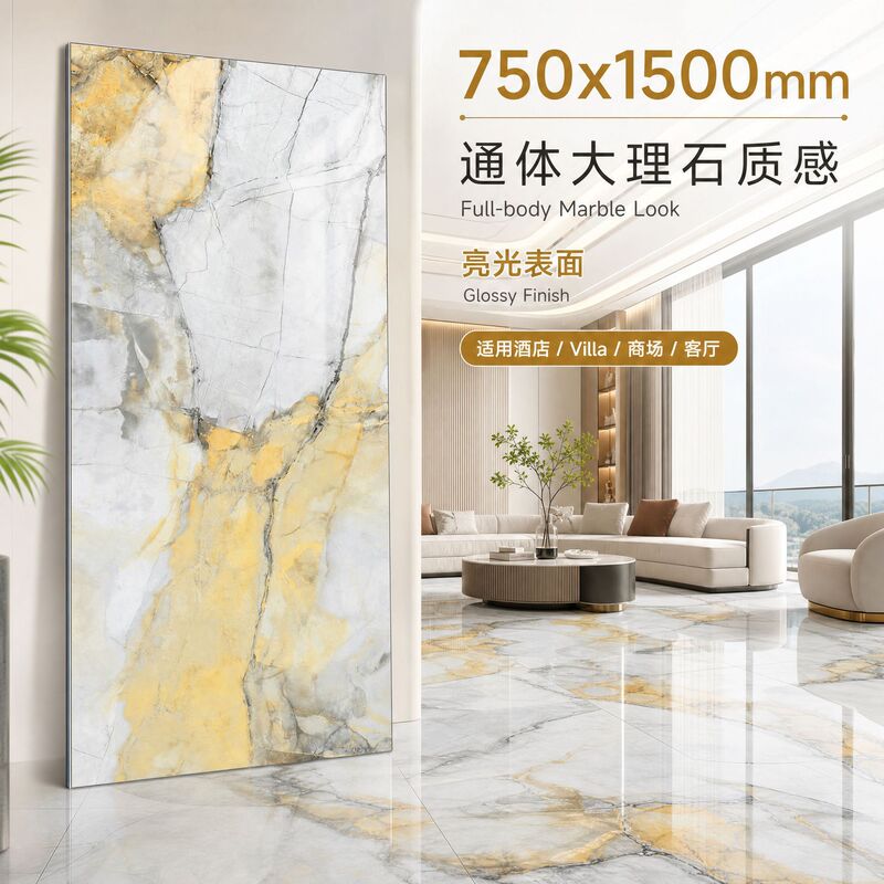 Luxury Stone Large Slab Full-Body Marble Tiles 750X1500 Hotel Villa Ktv Shopping Mall Floor Tiles Dark-Colored Engineering Tiles Luxury Stone Large Slab Full-Body Marble Tiles 750X1500 Hotel Villa Ktv Shopping Mall Floor Tiles Dark-Colored Engineering Tiles