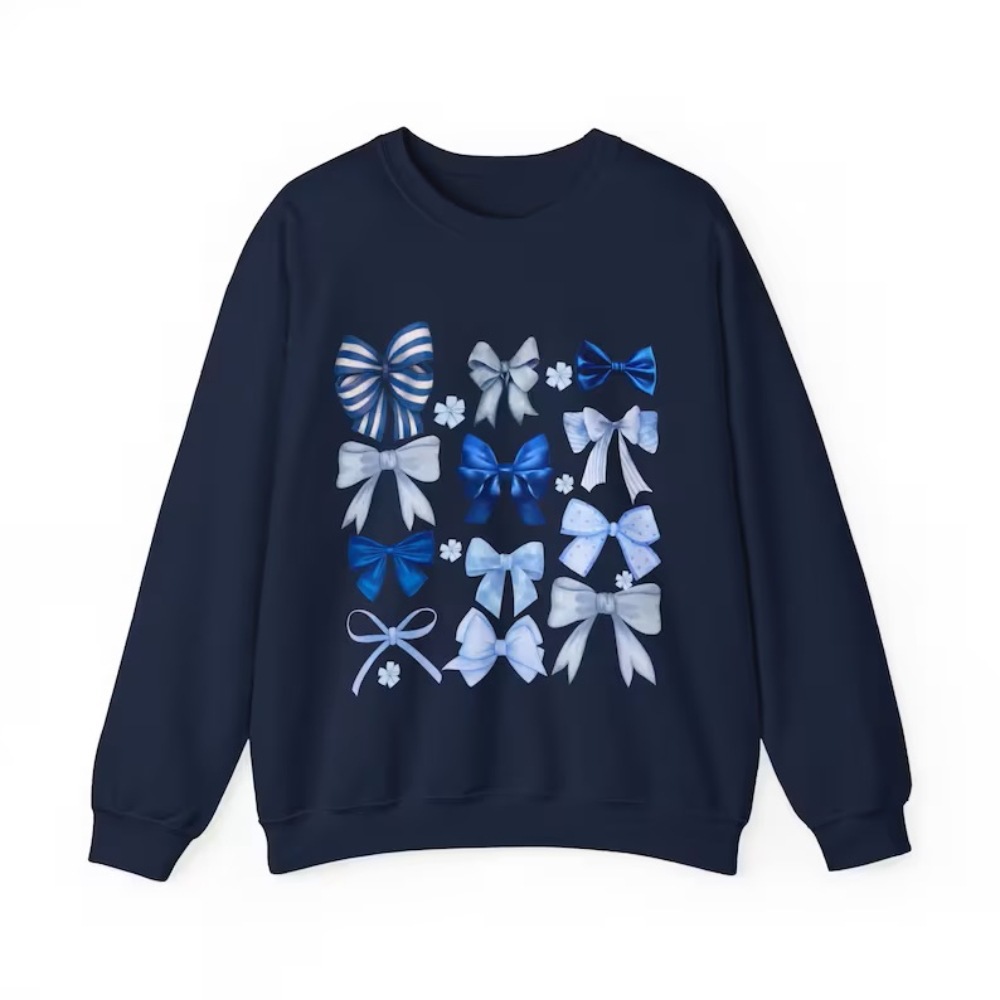 Coquette Aesthetic Bow Sweatshirt Y2k Preppy Ballerina ndy