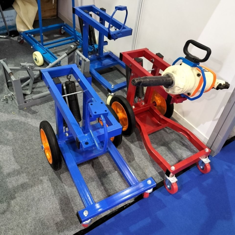 大风炮支架配件简易风炮架弹簧式风炮吊机 气动扳手托架大车