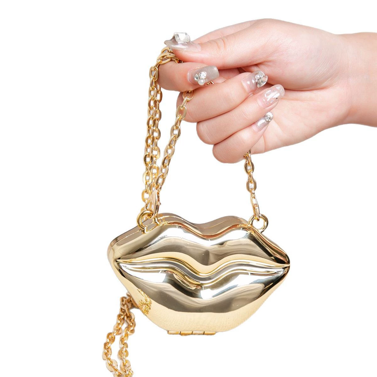 Chain, summer shoulder bag, for import, wholesale