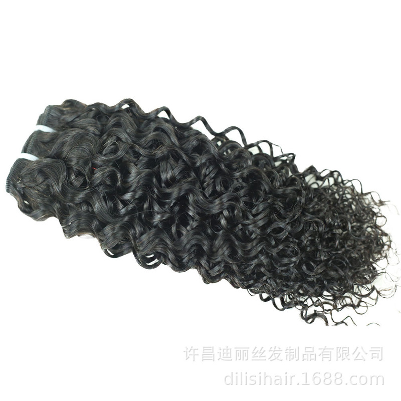 Factory wholesale Brazil zhenshunfa European and American wig humanhair foreign trade style natural color female jreey hair curtain Factory wholesale Brazil zhenshunfa European and American wig humanhair foreign trade style natural color female jreey hair curtain