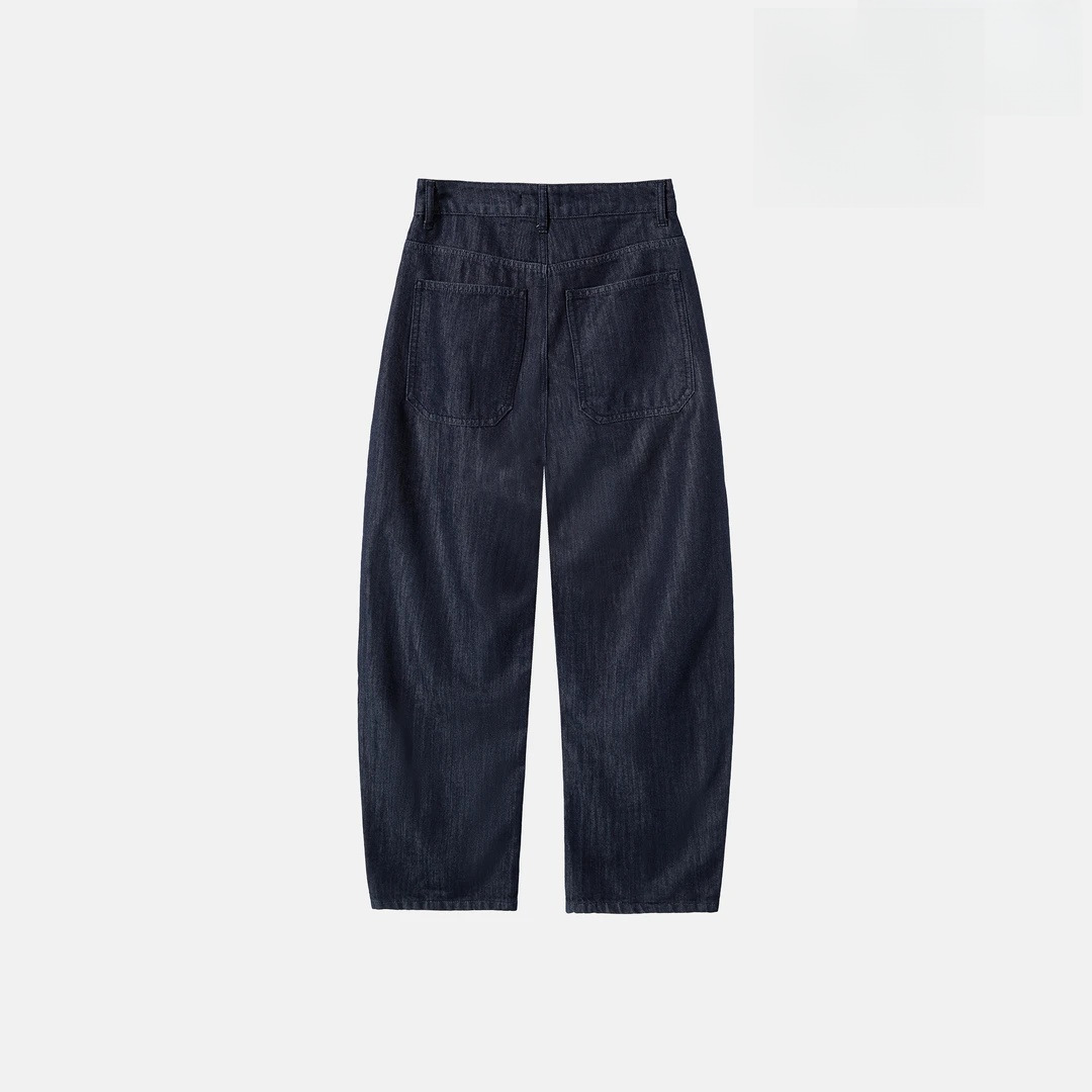 Machete para hombre, color primario, suelta, moda, pantalones casuales de mezclilla de todo fósforo, jeans de color sólido simples anticuados de todo fósforo