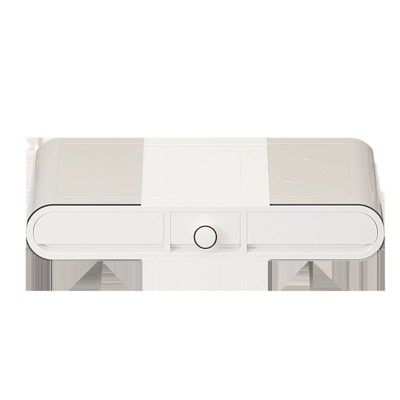 Laptop, LCD display, tubing, storage box