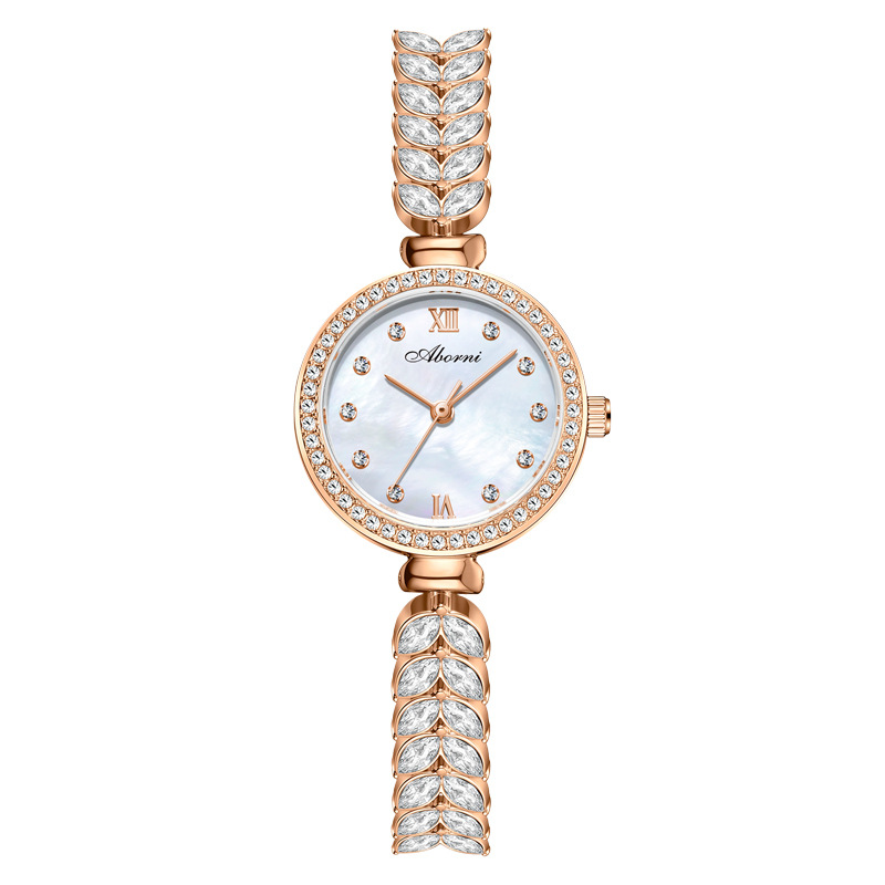 YBN2308 Rose Shell White Face Rose Nail