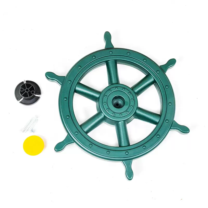 亚马逊 大罗盘吹塑方向盘儿童娱乐大型游乐设施秋千配件秋千玩具