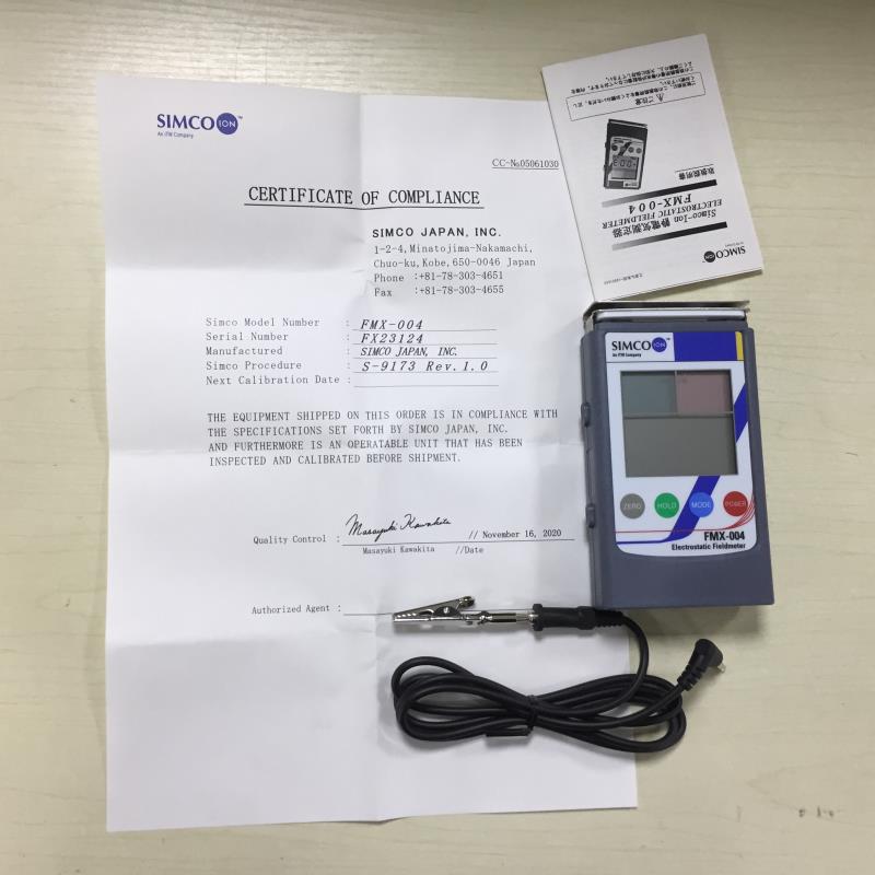 表面电压测试仪 FMX-004手持数显静电测量仪日本原装SIMCO斯密克