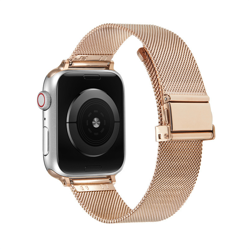 For Milan strap iwatch7 Apple Watch 6/SE butterfly buckle applewatch5/4/3/2/1 representative