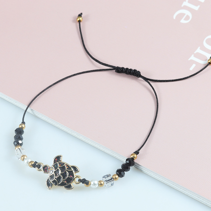 Cruz-frontera nuevo color tortuga pulsera de cuentas de cristal encogimiento pulsera Océano estilo serie pulsera en stock