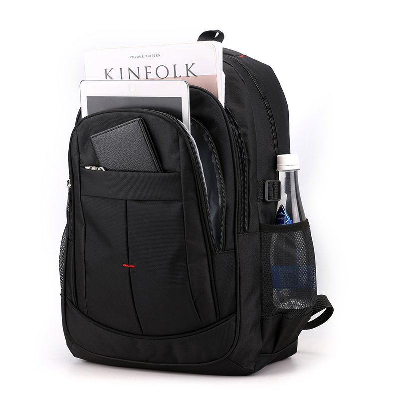 837g Weight Polyester Lining Material Zipper Closure Type Double Shoulder Straps Strap Type Zipper Backpack Bags Type School, Daily Occasion Oxford Cloth Material Waterproof Function School Backpack Backpack Solid Color Pattern All Seasons Season Unisex Gender Classic Style Style Square Shape Large Size Waterproof Solid Color School Daily School Backpack 15