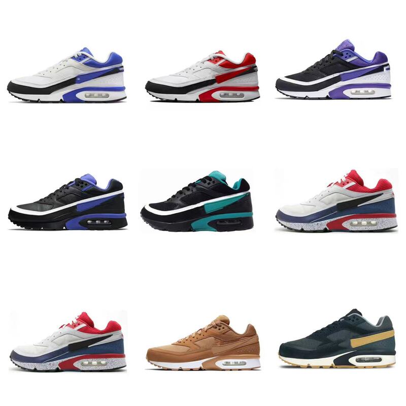 Max Bw Og "Persian Vioiet" Mesh Classic Stitching Men's and Women's Sports Running Shoes Export