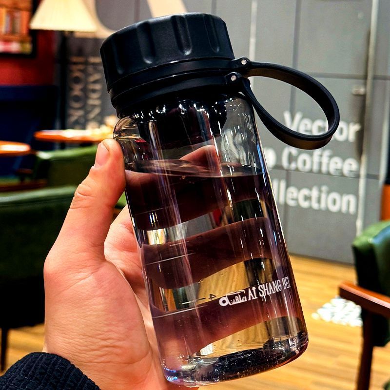 Nuevo asa simple de gran capacidad, separación de té y agua, estudiantes masculinos y femeninos resistentes a altas temperaturas, taza simple y fácil, taza de té