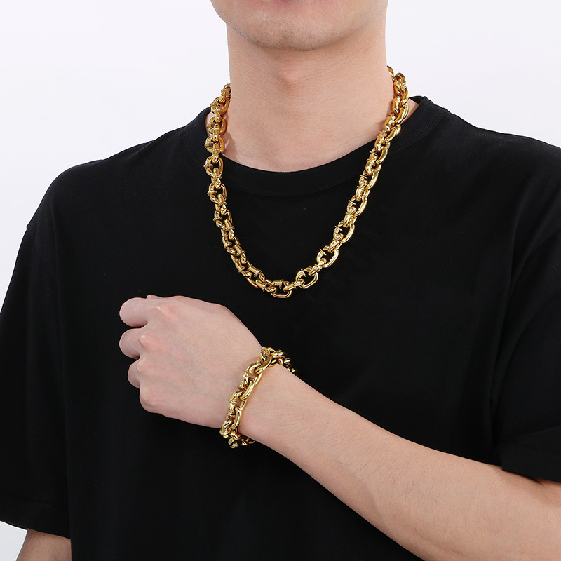 Powerful nail necklace bracelet