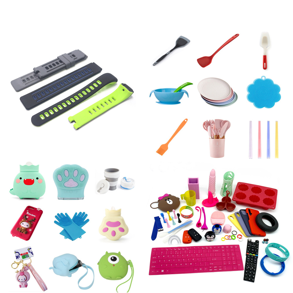 硅胶模具厂硅胶制品定制实力厂家杂件模压硅橡胶产品加工生产商