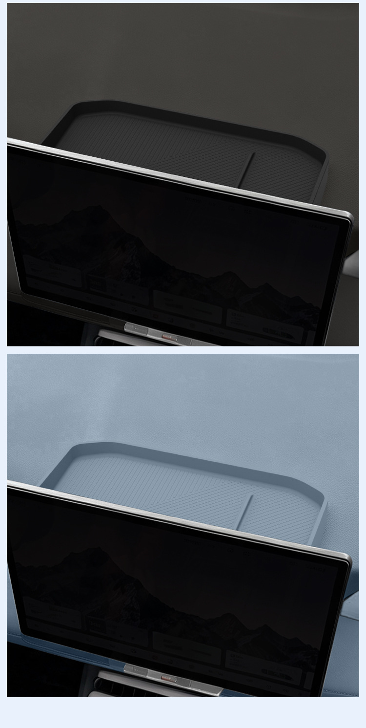 Suitable for 26 models of MG4 EV URBAN, a storage box behind the screen for the central control system, a car tissue storage and organizer box