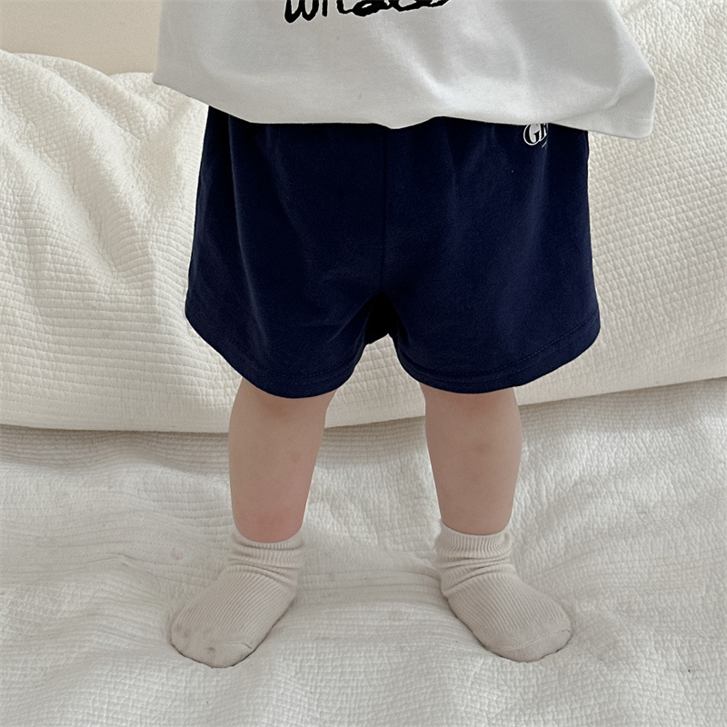 Conjunto Infantil con Camiseta de Dibujos Animados Set de 2 piezas de Algodón para Verano