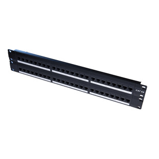 2U SUper Category 6 48 Ports Unshielded ModUlar Patch Panel