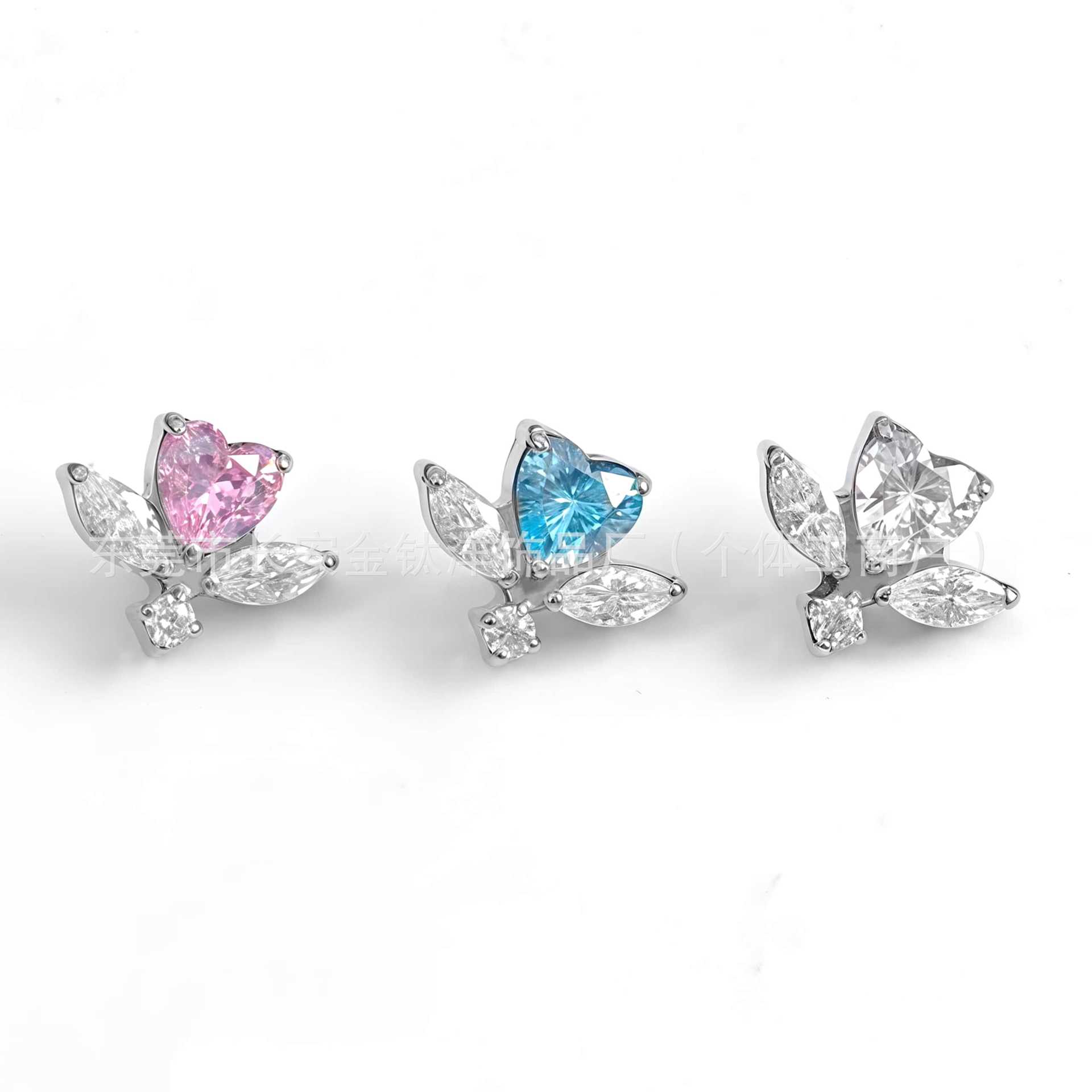 Labret piercing jewelry detail image
