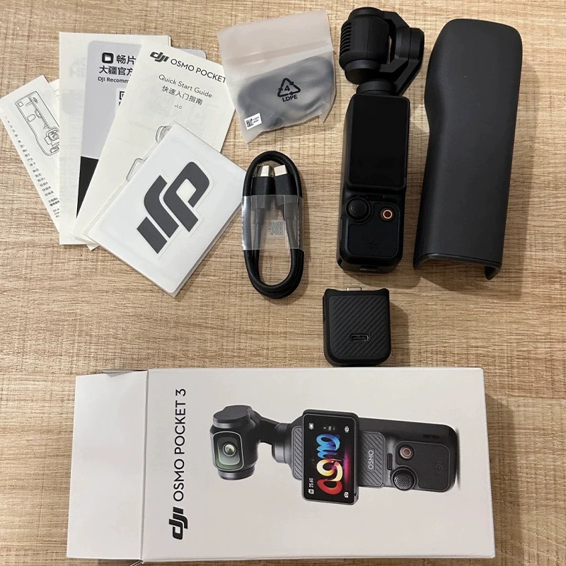 Дрон Pocket3 Sports Camera Lingye PocketPant Камера путешествия Красота ручная видеоблог Анти‑пружина Прямой эфир