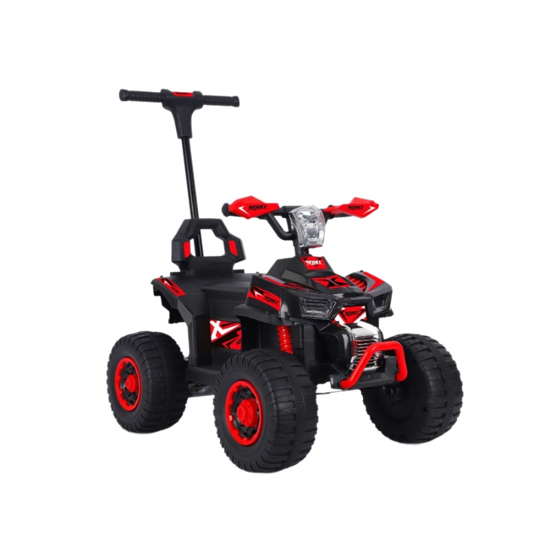 Nuevo coche de playa eléctrico para niños de 2 - 6 años de edad, coche eléctrico de cuatro ruedas, música, iluminación, bicicleta eléctrica transfronteriza