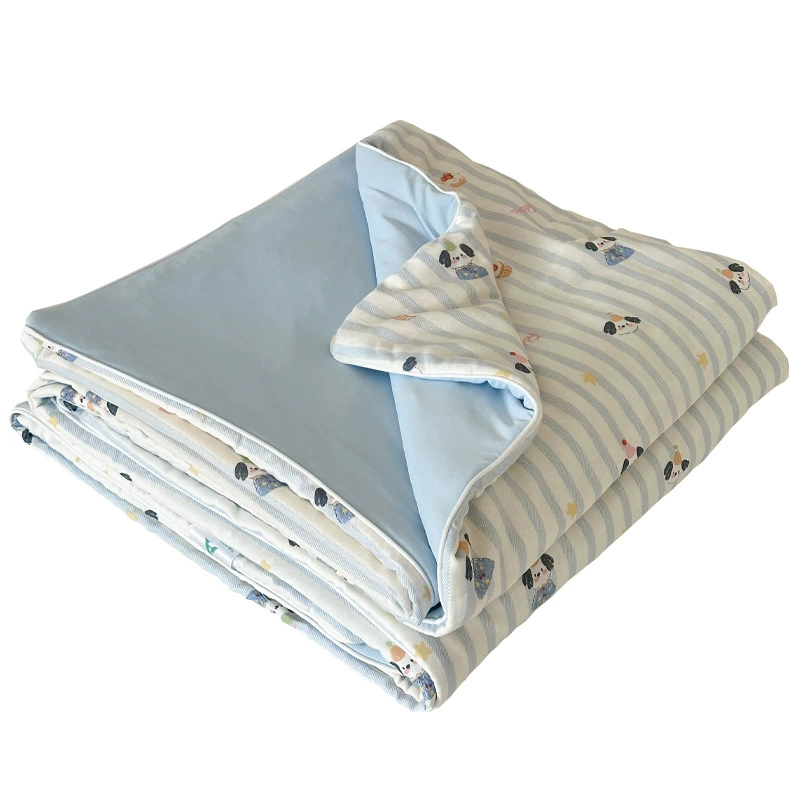 Cotton double-layer summer cool duvet, children's summer duvet