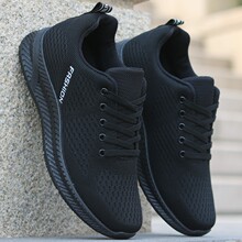 夏季老北京布鞋透气网鞋男防臭男鞋休闲鞋运动鞋黑底防滑潮鞋厚底