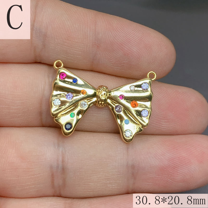 4g Weight Pendant Jewelry Making Type DIY Jewelry Accessories Classification 1 Piece Quantity Copper Material Heart Shape Pattern All Seasons Season Inlay Design Vacation, Simple Style Style 1 Piece Copper Heart Shape Pendant 6