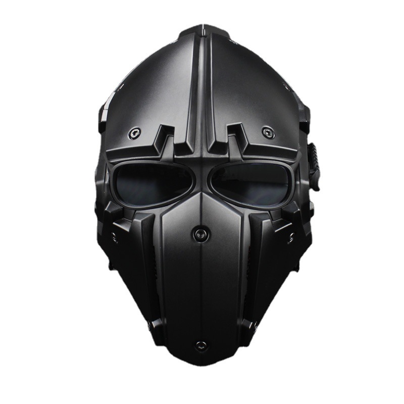 WoSporT 沃斯柏头盔 新款战术户外骑行头盔面具一体 包头式头盔