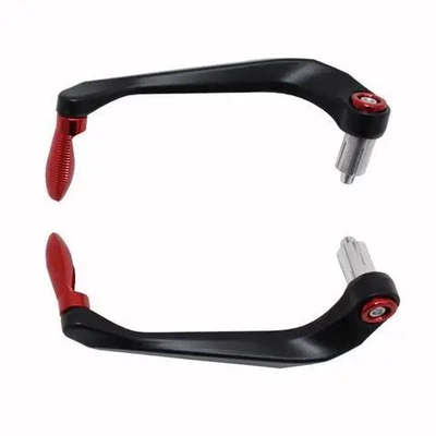 Motosiklet ləvazimatları və aksesuarları CNC anti-drop brake guard - two-color-handguard-red